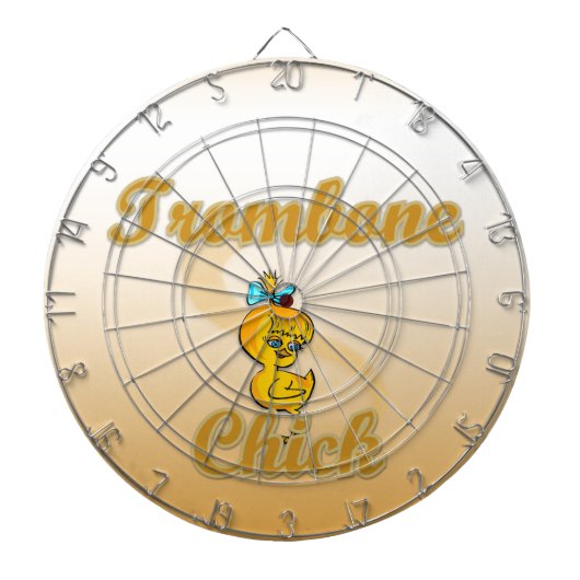 Trombone Chick Dartscheibe (vorne)