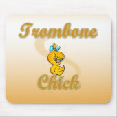 Trombone Chick Mousepad (Vorne)