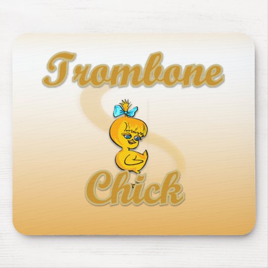 Trombone Chick Mousepad (Vorne)