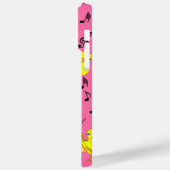 Trombone Chick Musiknoten Case-Mate iPhone Hülle (Rückseite / Links)