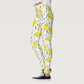 Trombone Chick Musiknoten Leggings (Links)