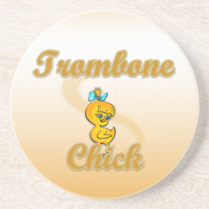 Trombone Chick Untersetzer