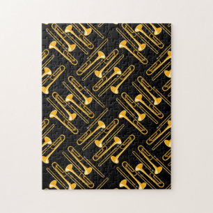 Trombone Crosshatch Puzzle