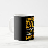 Trombone Daddy Kaffeetasse (Vorderseite Links)