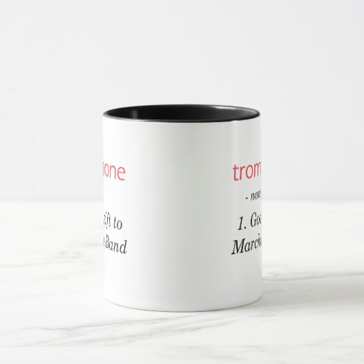 Trombone - Definition Tasse (Zentrum)