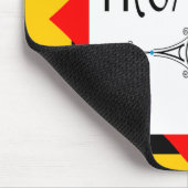 Trombone-Dekorationslinie Mousepad (Ecke)