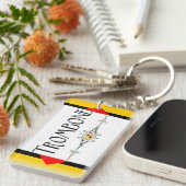 Trombone-Dekorationslinie Schlüsselanhänger (Vorderseite rechts)