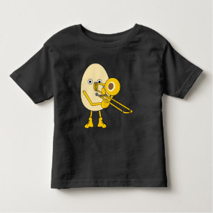 Trombone Egghead Kleinkind T-shirt