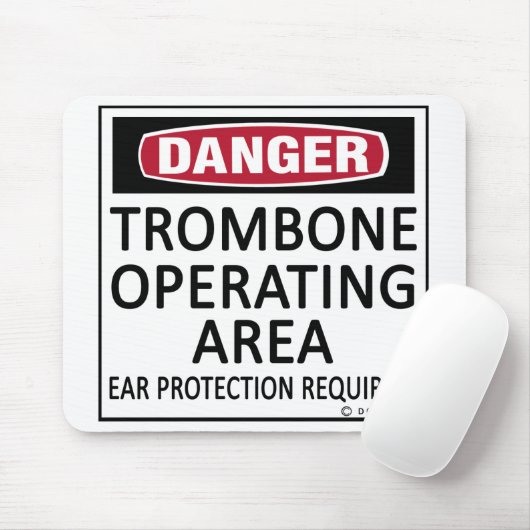 Trombone-Einsatzgebiet Mousepad (Mit Mouse)