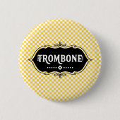 Trombone-Emblem Button (Vorderseite)