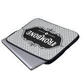 Trombone-Emblem Laptopschutzhülle (Vorne Knopf)