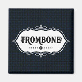 Trombone-Emblem Magnet (Vorne)