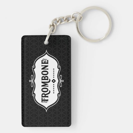 Trombone-Emblem Schlüsselanhänger (Rückseite)