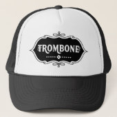 Trombone-Emblem Truckerkappe (Vorderseite)