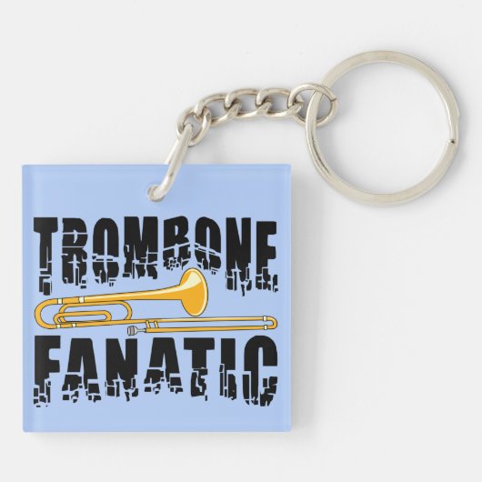 Trombone Fanatic Schlüsselanhänger (Rückseite)
