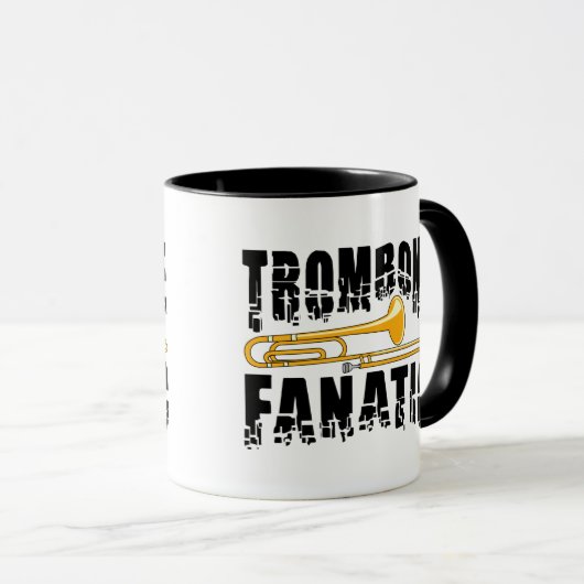 Trombone Fanatic Tasse (VorderseiteRechts)