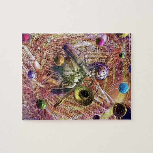 Trombone-Fantasie Puzzle (Horizontal)