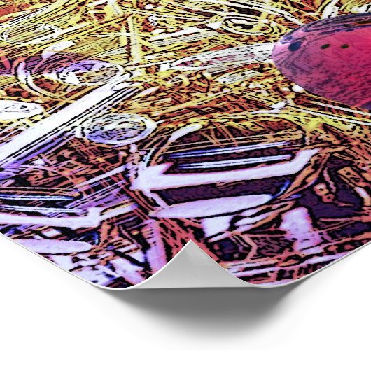 Trombone Fantasy Poster (Ecke)