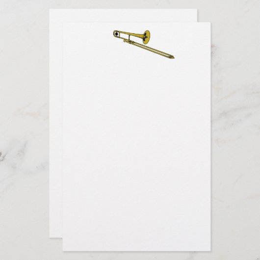 Trombone-Gang Briefpapier (Vorne/Hinten)