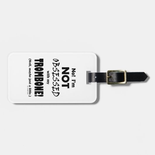 Trombone Gepäckanhänger (Vorderseite horizontal)