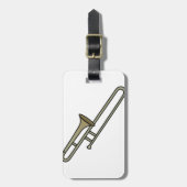 Trombone Gepäckanhänger (Vorderseite vertikal)