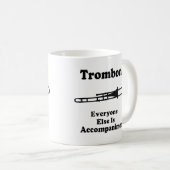 Trombone-Geschenk Kaffeetasse (VorderseiteRechts)