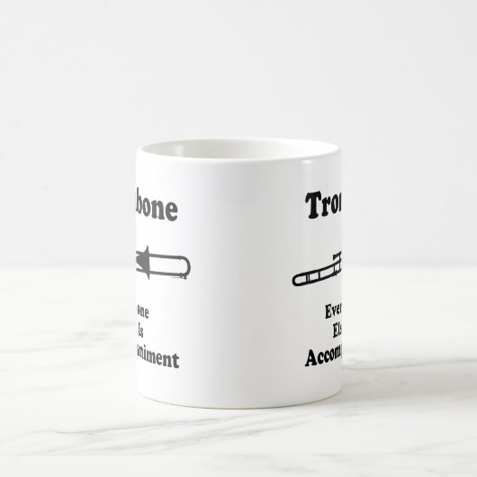 Trombone-Geschenk Kaffeetasse (Mittel)