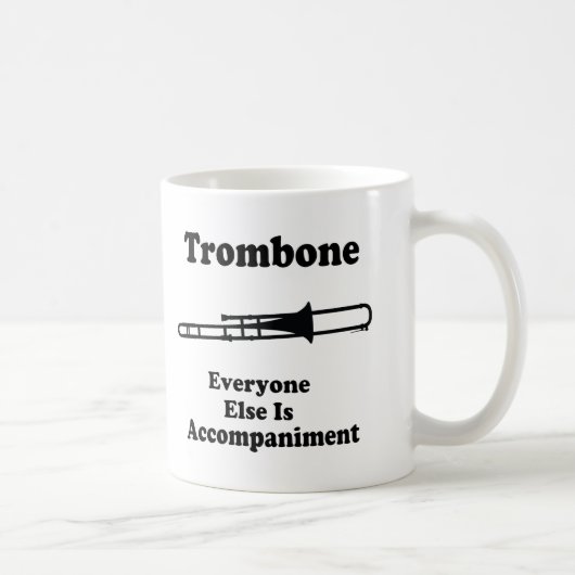 Trombone-Geschenk Kaffeetasse (Rechts)