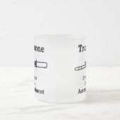 Trombone-Geschenk Mattglastasse (Mittel)