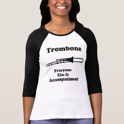 Trombone-Geschenk T-Shirt (Vorderseite)