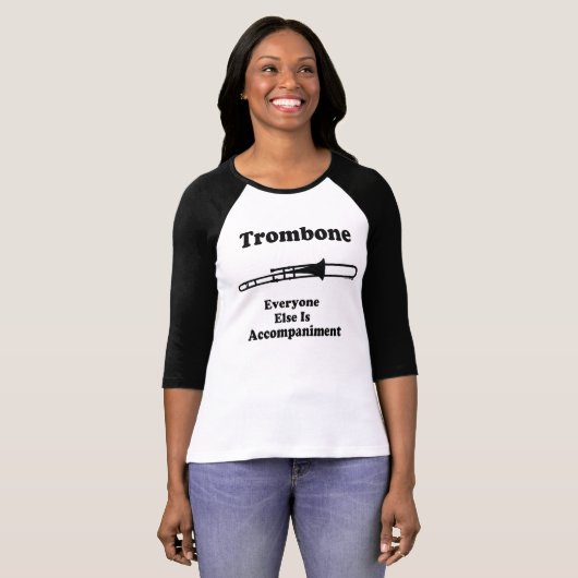Trombone-Geschenk T-Shirt (Vorne ganz)