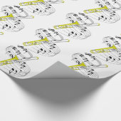Trombone Geschenkpapier (Ecke)