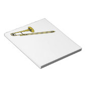 Trombone-Getriebe Notizblock (angewinkelt)