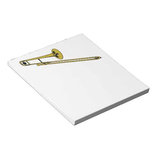 Trombone-Getriebe Notizblock (angewinkelt)