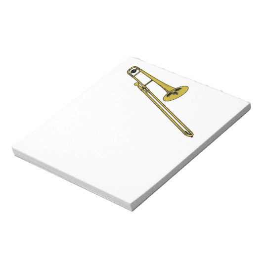 Trombone-Getriebe Notizblock (Rotiert)