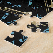 Trombone Halloween Pumpkin Puzzle (Seite)