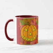 Trombone Halloween Pumpkin Tasse (Links)