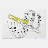 Trombone Handtuch (Horizontal)