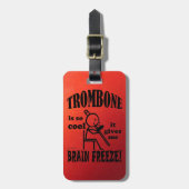 Trombone, Hirngefroren Gepäckanhänger (Vorderseite vertikal)