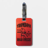 Trombone, Hirngefroren Gepäckanhänger (Rückseite vertikal)