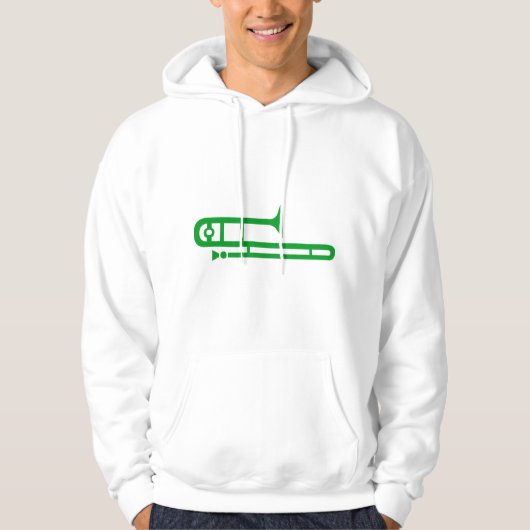 Trombone Hoodie (Vorderseite)