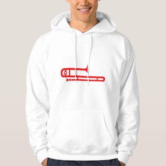 Trombone Hoodie (Vorderseite)