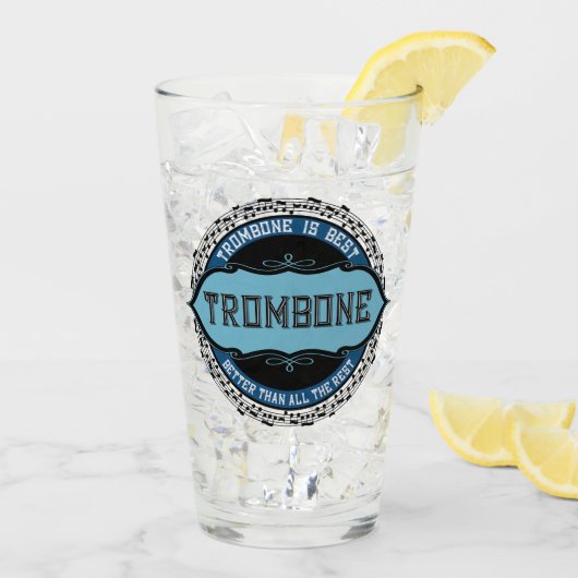 Trombone Is Best Glas (Rückseite Ice)