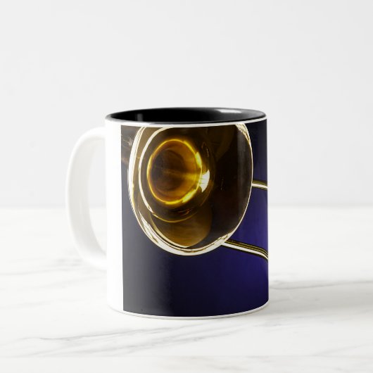 Trombone-Kaffee Stein oder Tasse (Vorderseite Links)