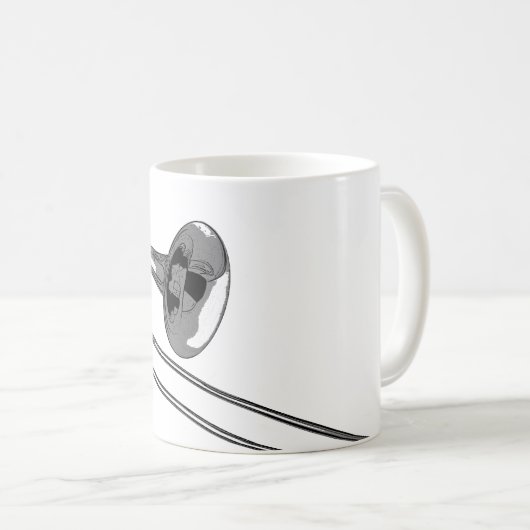 Trombone Kaffeetasse (VorderseiteRechts)