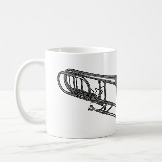Trombone Kaffeetasse (Links)