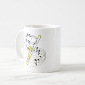 Trombone Kaffeetasse (Vorderseite Links)