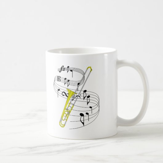 Trombone Kaffeetasse (Rechts)