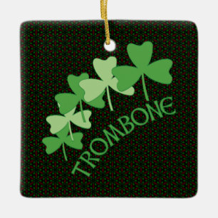 Trombone-Kleeblatt Arc Keramikornament