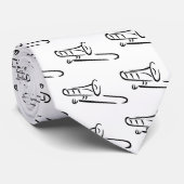 Trombone Krawatte (Gerollt)